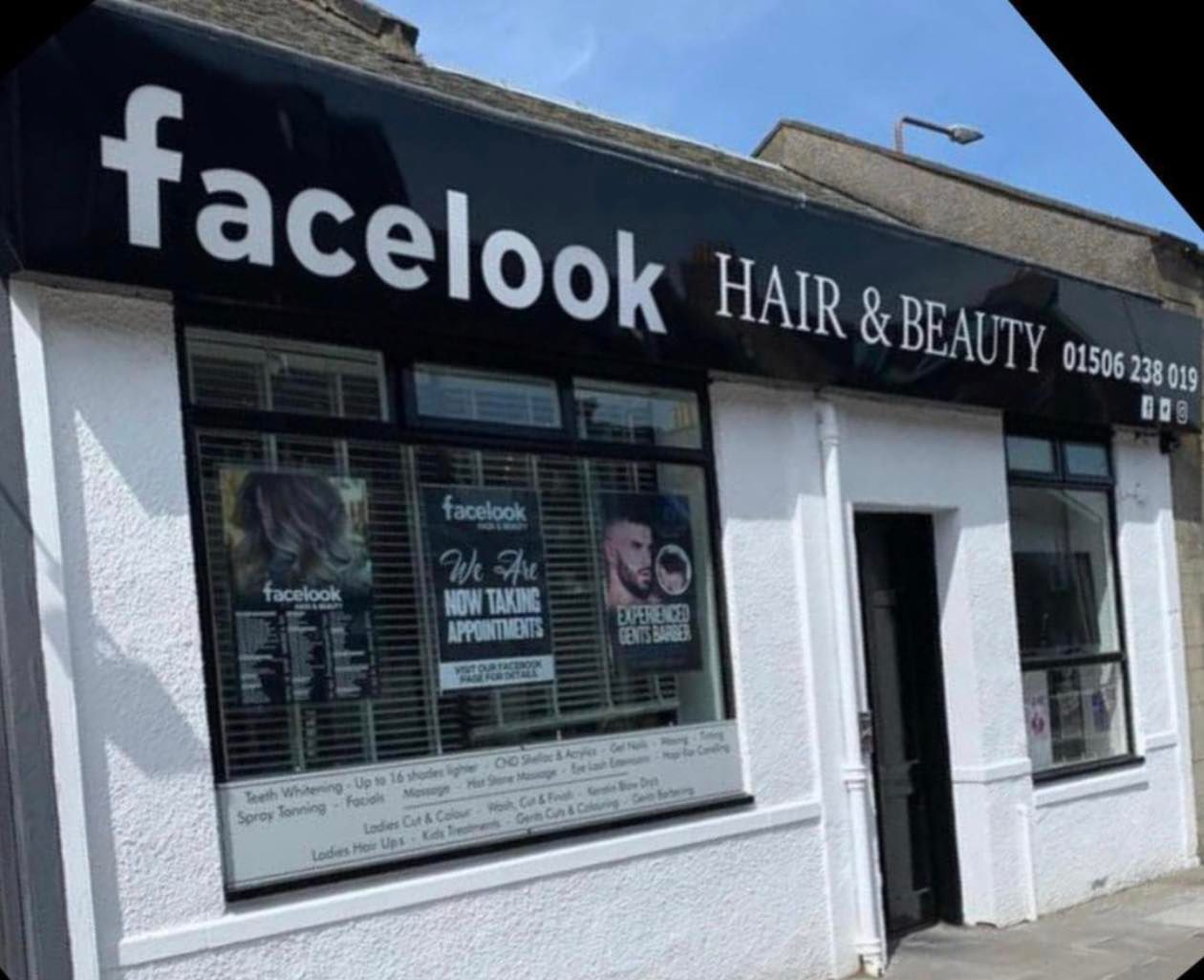 Online scheduler for Facelook Hair & Beauty in Broxburn, EH52 - Register Now